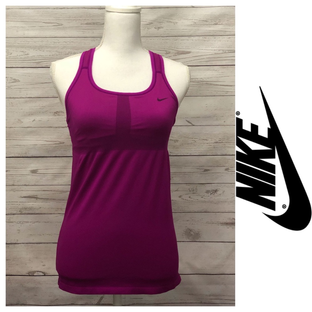 EUC [ Nike ] Dri-Fit Magenta Tank Top